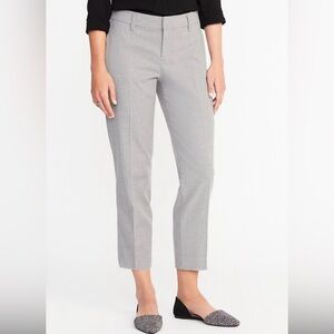 Old Navy Harper Mid-rise Light Gray Chinos